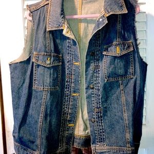 Valerie Stevens Denim Vest